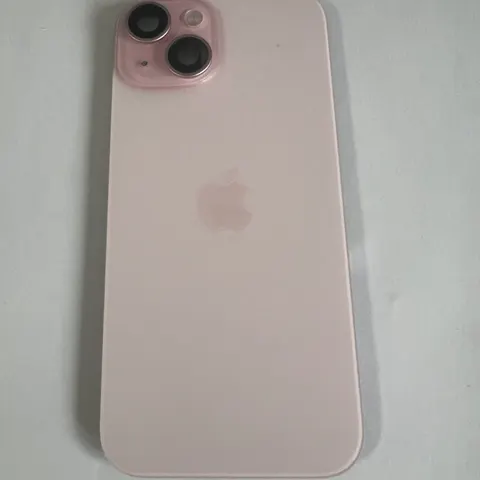  Iphone 15 originale copri batteria posteriore vetro con magsafe Rosa