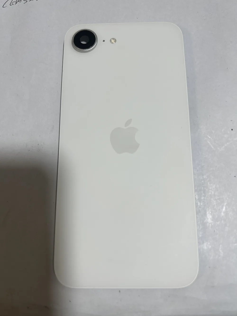  Iphone 17e originale copri batteria posteriore vetro con magsafe Bianco