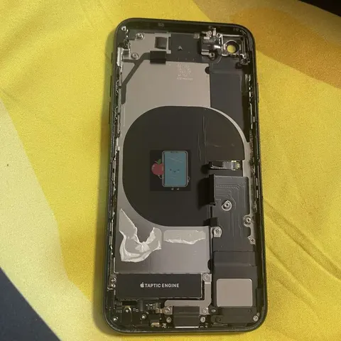 Per Iphone SE 2020 scocca originale semicompleto A Nero