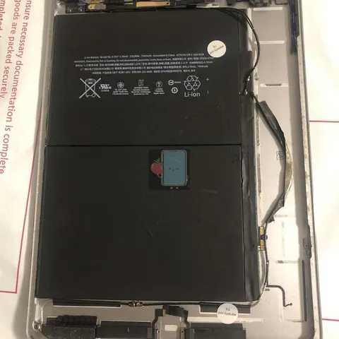  Apple Ipad Air 2 A1567 Cellular Chassis Scocca completo A Bianco
