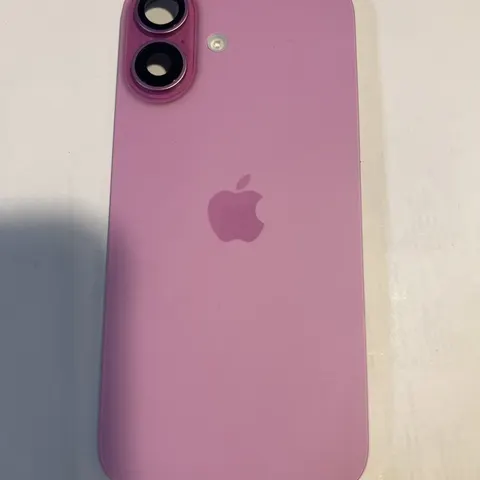  Iphone 16 originale copri batteria posteriore vetro con magsafe flex Rosa