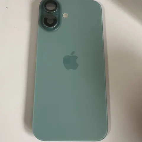  Iphone 16 originale copri batteria posteriore vetro con magsafe flex Verde