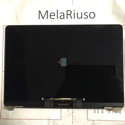  Apple Macbook Air 13" A2179 A1932 3184 3302 Display Lcd completo A Argento