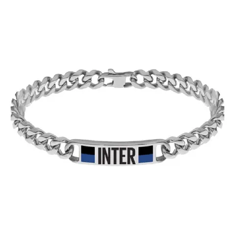 Lowell Bracciale Ufficiale Inter Acciaio 316L B-IB008UAS