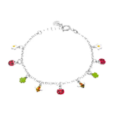 Stroili Silver Baby Bracciale con smalti Argento 925 1687123