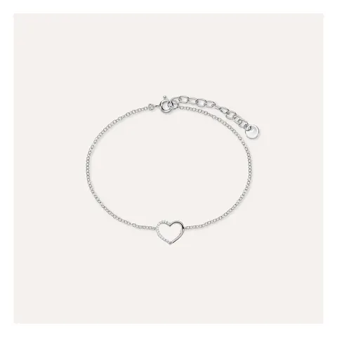 Stroili Silver Moments Bracciale cuore Argento 925 1628549