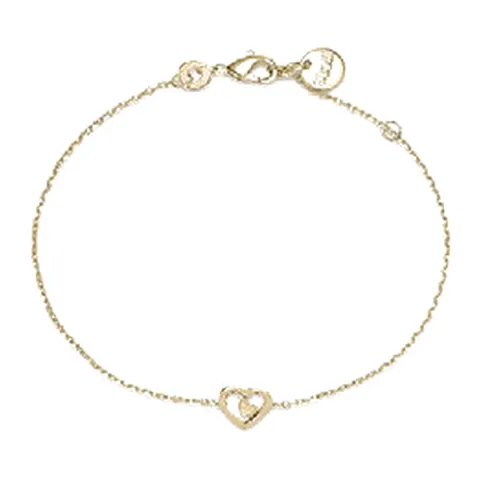 Stroili Golden Dream Bracciale cuore placcato oro 18 kt Metallo 1666995