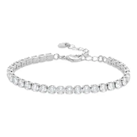 Stroili Romantic Shine Bracciale tennis in metallo rodiato Metallo 1683799