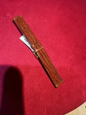 Cinturino per orologio Morellato in vera pelle di lucertola 16mm - U0041041041