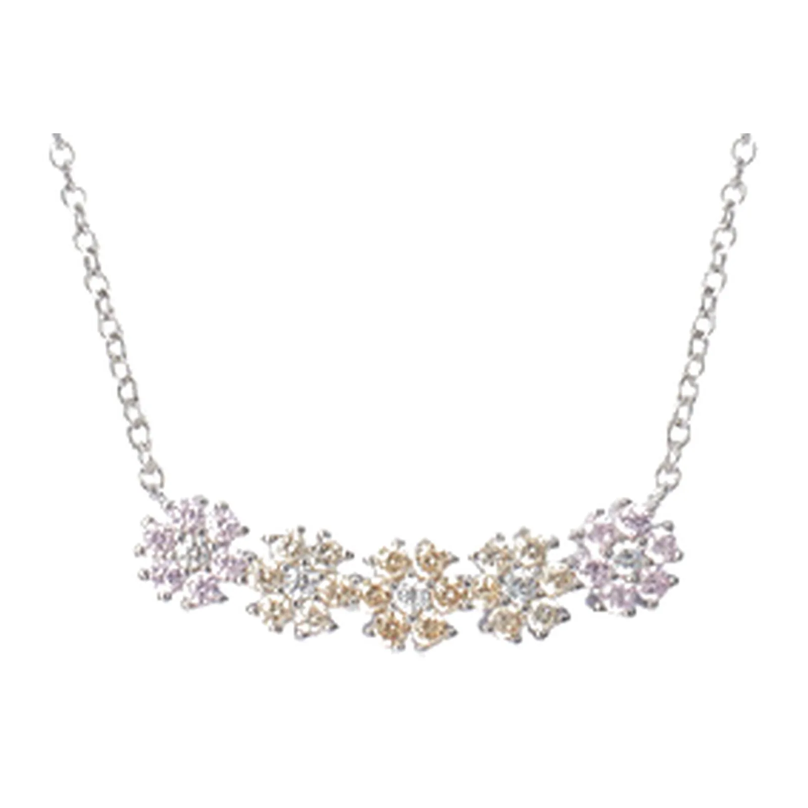 Stroili Silver Shine Collana con cubic zirconia multicolor Argento 925 1691787