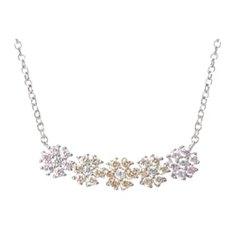 Stroili Silver Shine Collana con cubic zirconia multicolor Argento 925 1691787