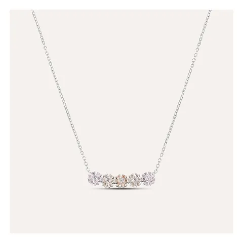 Stroili Silver Shine Collana con cubic zirconia multicolor Argento 925 1691787