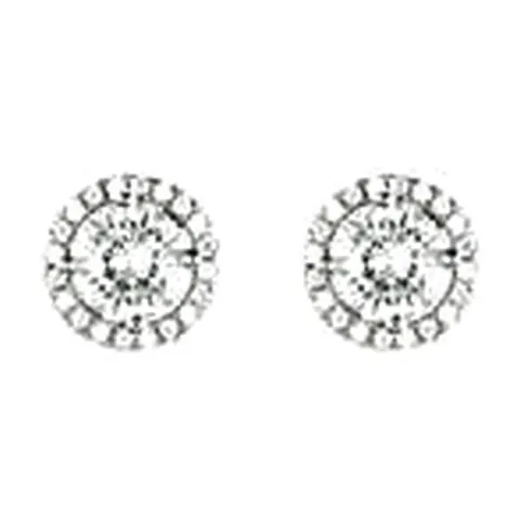 Stroili Silver Elegance Orecchini lobo con cubic zirconia Argento 925 1651612