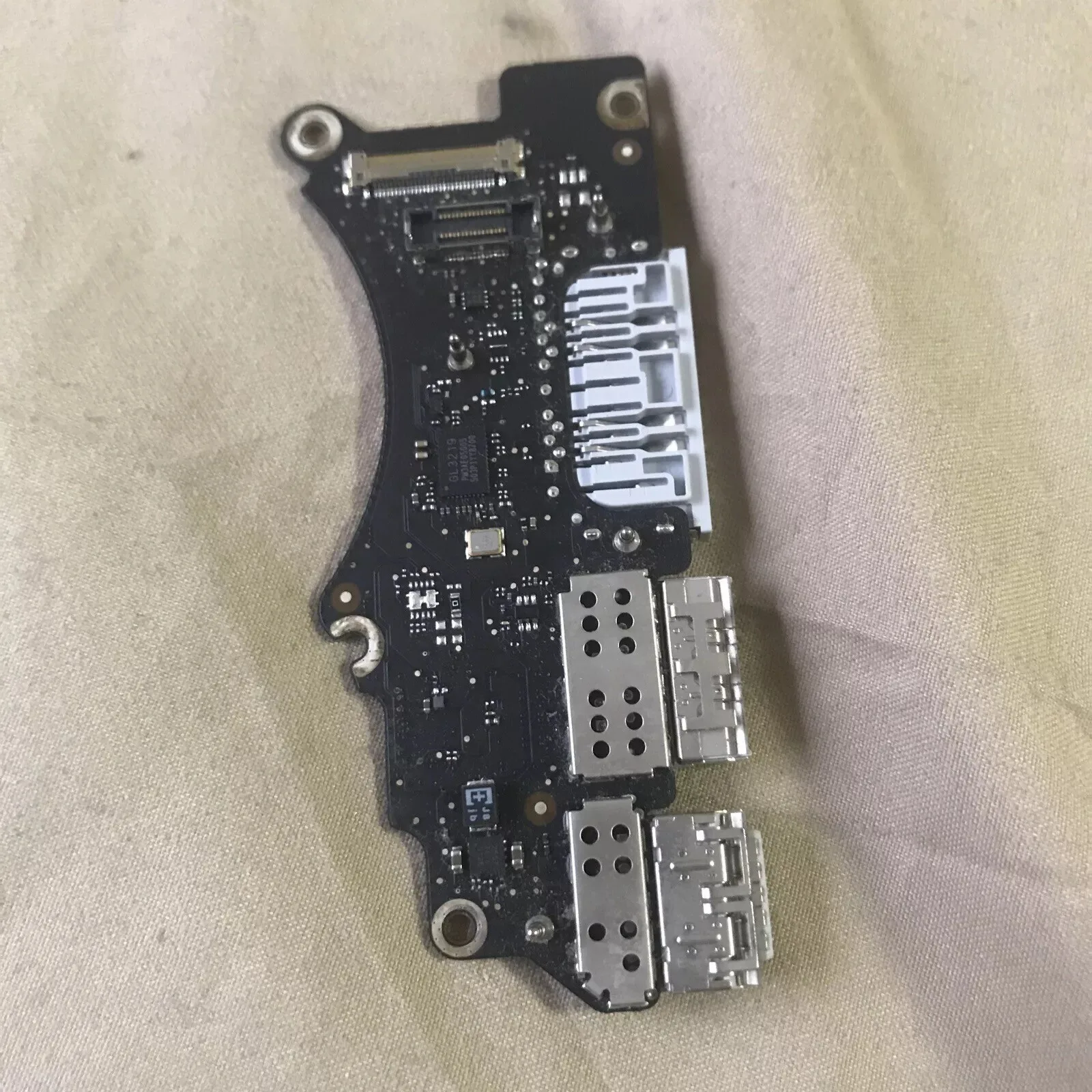 Apple Macbook Pro 15” A1398 2674 2014 Retina Usb Sd Board Flex