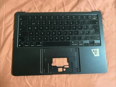 Apple Macbook Air 13” A2681 4074 Chassis Tastiera Scocca Midnight Swedish Finn A