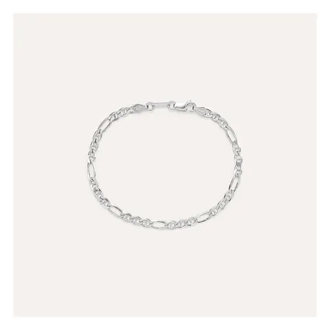 Stroili Silver Gentleman Bracciale traversino 3+1 Argento 925 1662787
