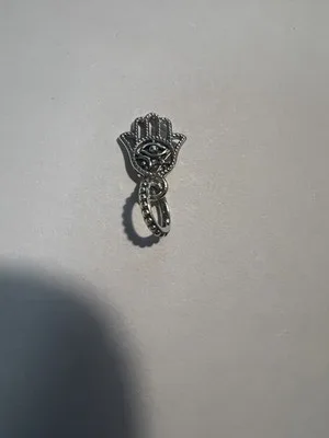 Charm Pendente Mano di Fatima Hamsa in Argento 925 - LAB22609302116