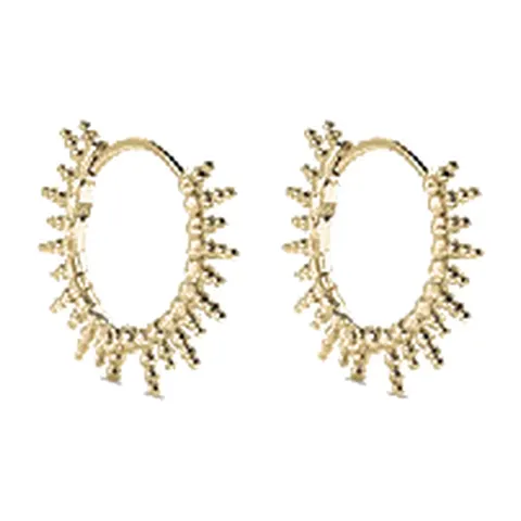 Stroili Golden Dream Orecchini sole a cerchio placcati oro 18 kt Metallo 1667087