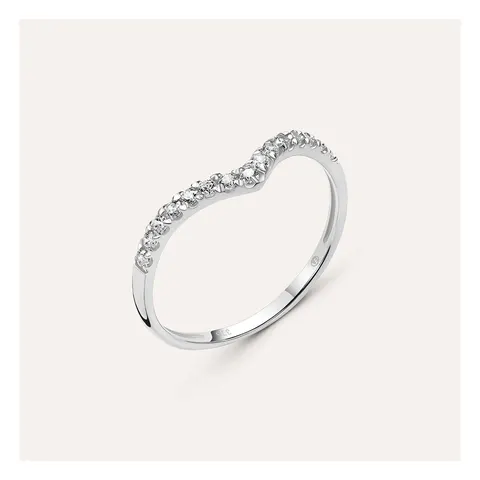 Stroili Claire Anello con cubic zirconia Oro 9kt Misura 14 1432556