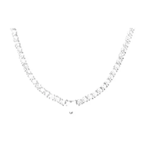 Stroili Aura Collection Collana tennis base bianca Acciaio 1685851