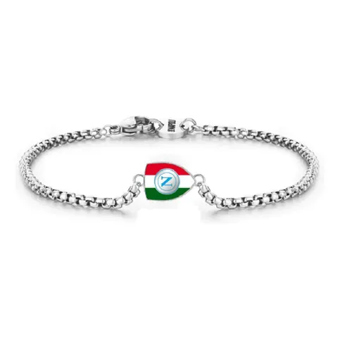 Lowell Bracciale Ufficiale Napoli Acciaio 316L B-NB020UA4