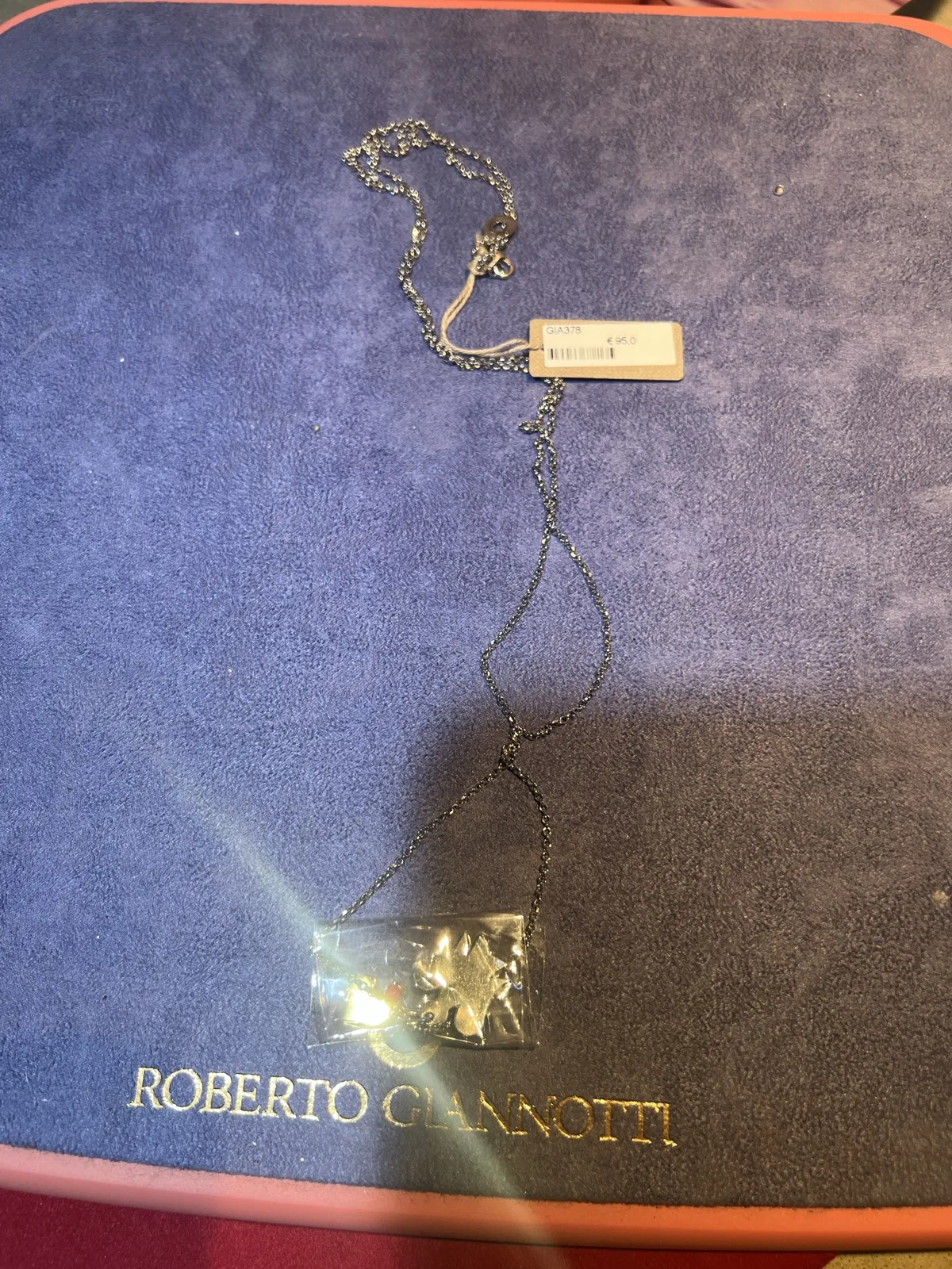 Roberto Giannotti collana argento angelo e cuore GIA378