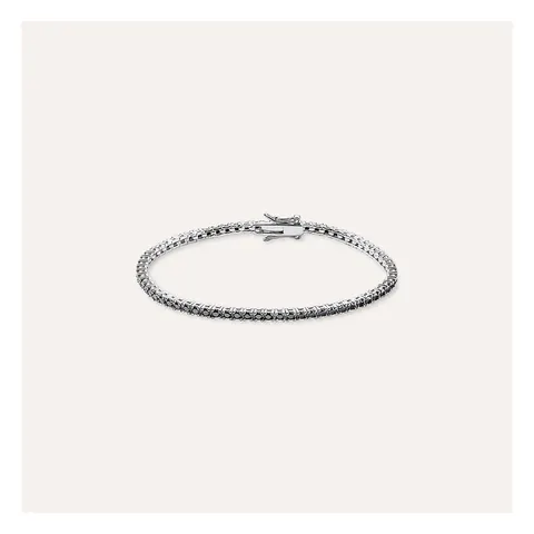 Stroili Silver Elegance Bracciale tennis con cubic zirconia Argento 925 1619156
