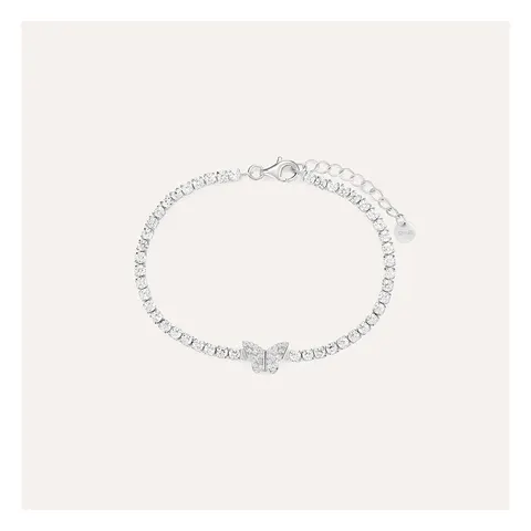 Stroili Silver Moments Bracciale tennis con cubic zirconia Argento 925 1694913