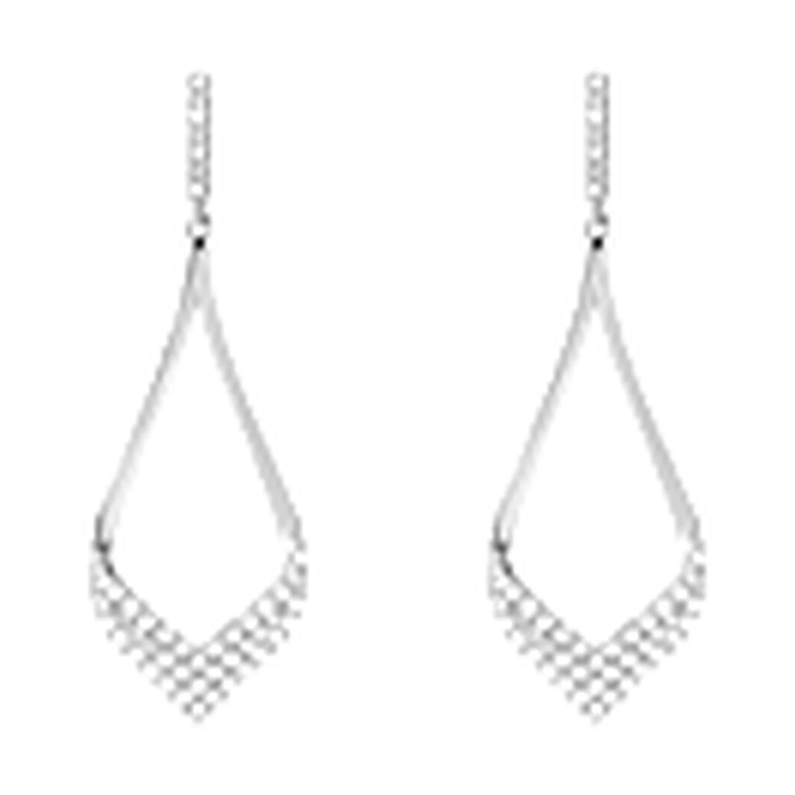 Stroili Silver Shine Orecchini pendenti con cubic zirconia Argento 925 1688301