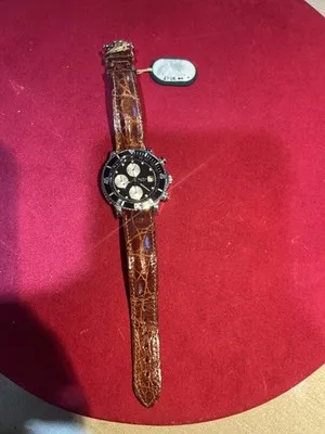 Orologio Paul Picot Le Chronographe con cinturino in coccodrillo - 005224