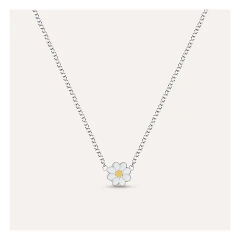 # Stroili Silver Baby Enamel Necklace 925 Silver 1687114