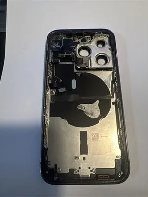 Compatibile Apple Iphone 14 Pro Scocca Centrale Chassis Viola Cdma Sim Slot