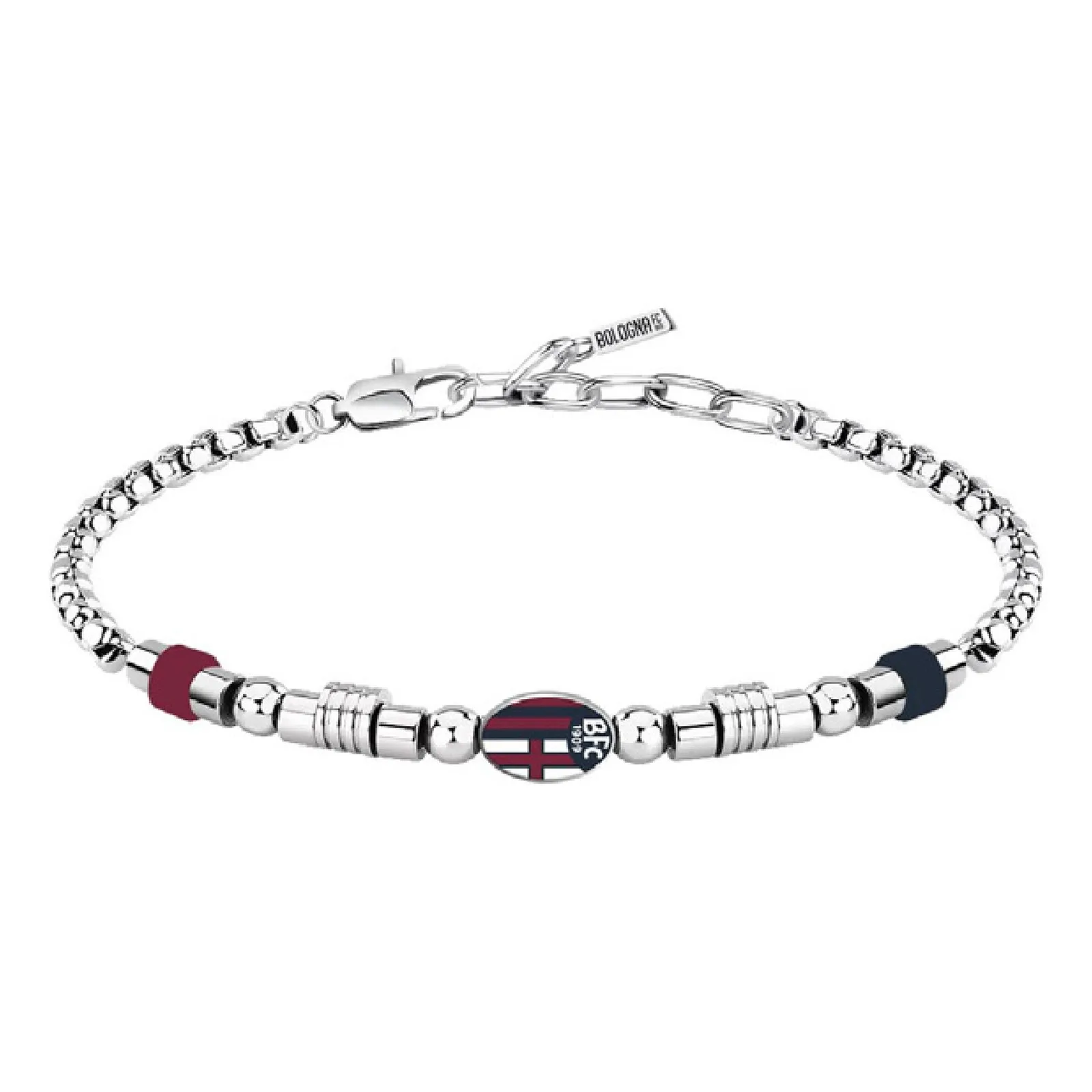Lowell Bracciale Ufficiale Bologna Acciaio 316L B-BB026UAS