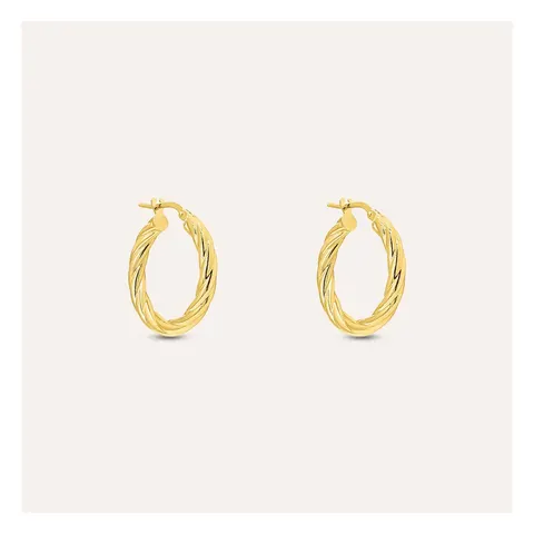 Stroili Toujours Orecchini a cerchio Oro 9kt 1418289
