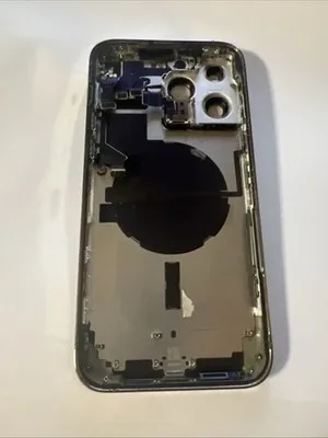 Compatibile Apple Iphone 14 Pro Max Scocca Centrale Chassis Oro Cdma Sim Slot