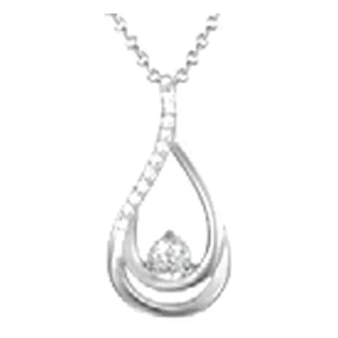 Stroili Silver Shine Collana con cubic zirconia Argento 925 1662276
