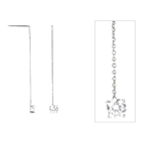 Stroili Silver Elegance Orecchini salsicendi con cubic Argento 925 1692217