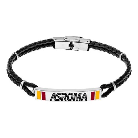 Lowell Bracciale Ufficiale Roma Acciaio 316L B-RB001UCN