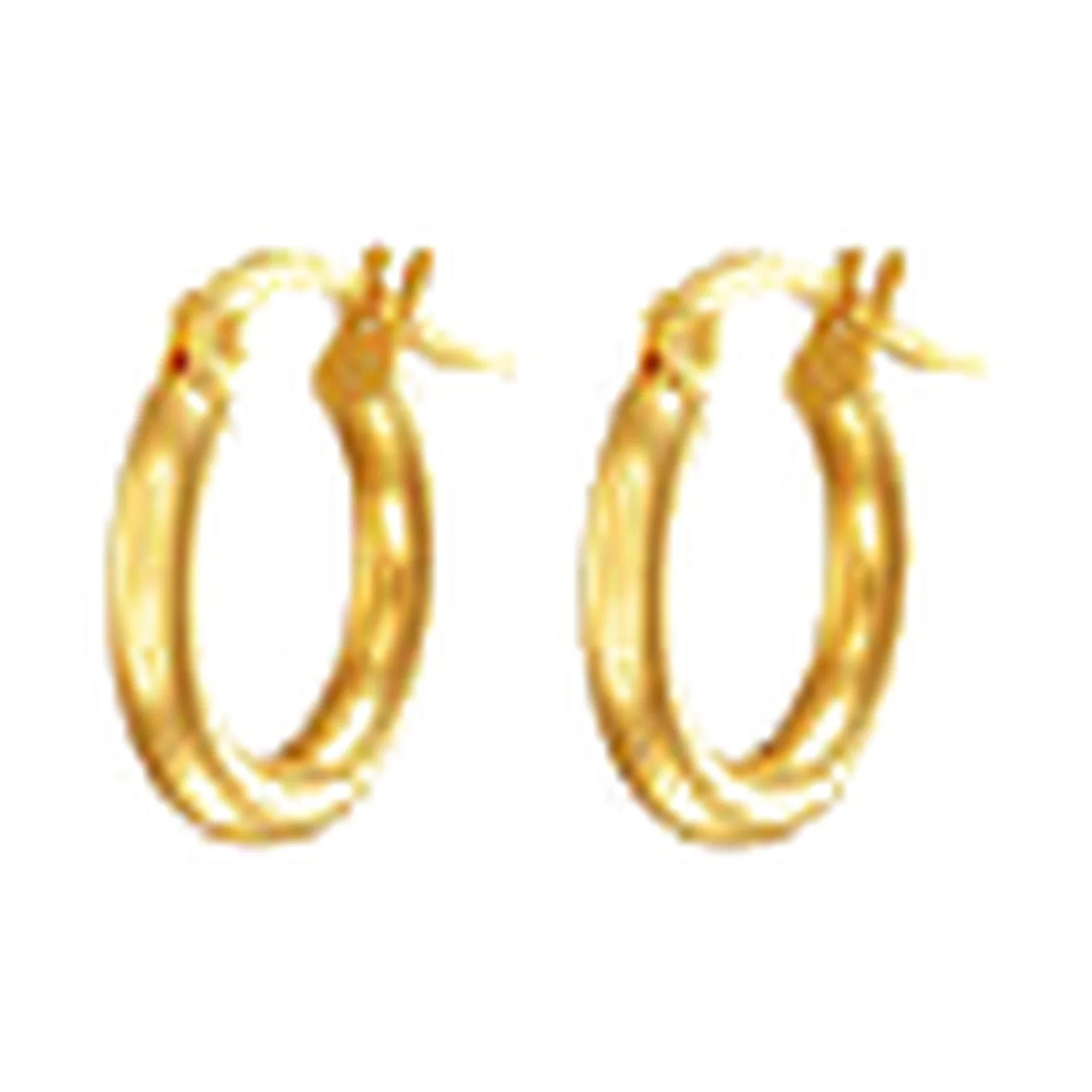 Stroili Toujours Orecchini a cerchio tubo tondo Oro 9kt 1401762