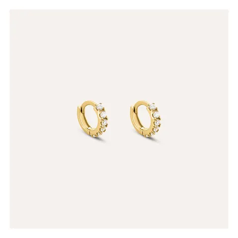 Stroili Mon Petit Orecchino a cerchio Oro 9kt 1428357