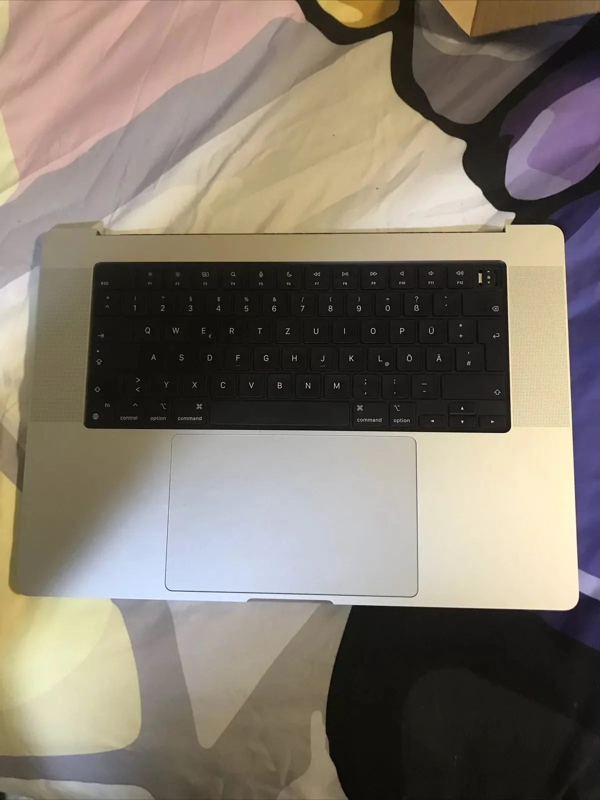 Apple Macbook Pro 16” 2021 A2485 3651 Tastiera Scocca Chassis Qwertz Silver A