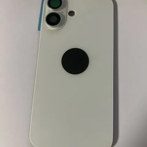 Back vetro Scocca Posteriore Per iPhone 16 plus Compatibile Magneti Bianco
