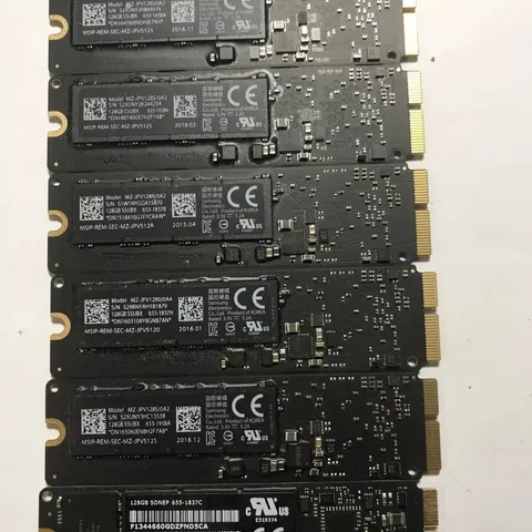 Hard Disk Apple 128 Gb Ssd Macbook Air Pro Imac 2013 to 2017 A1466 originale