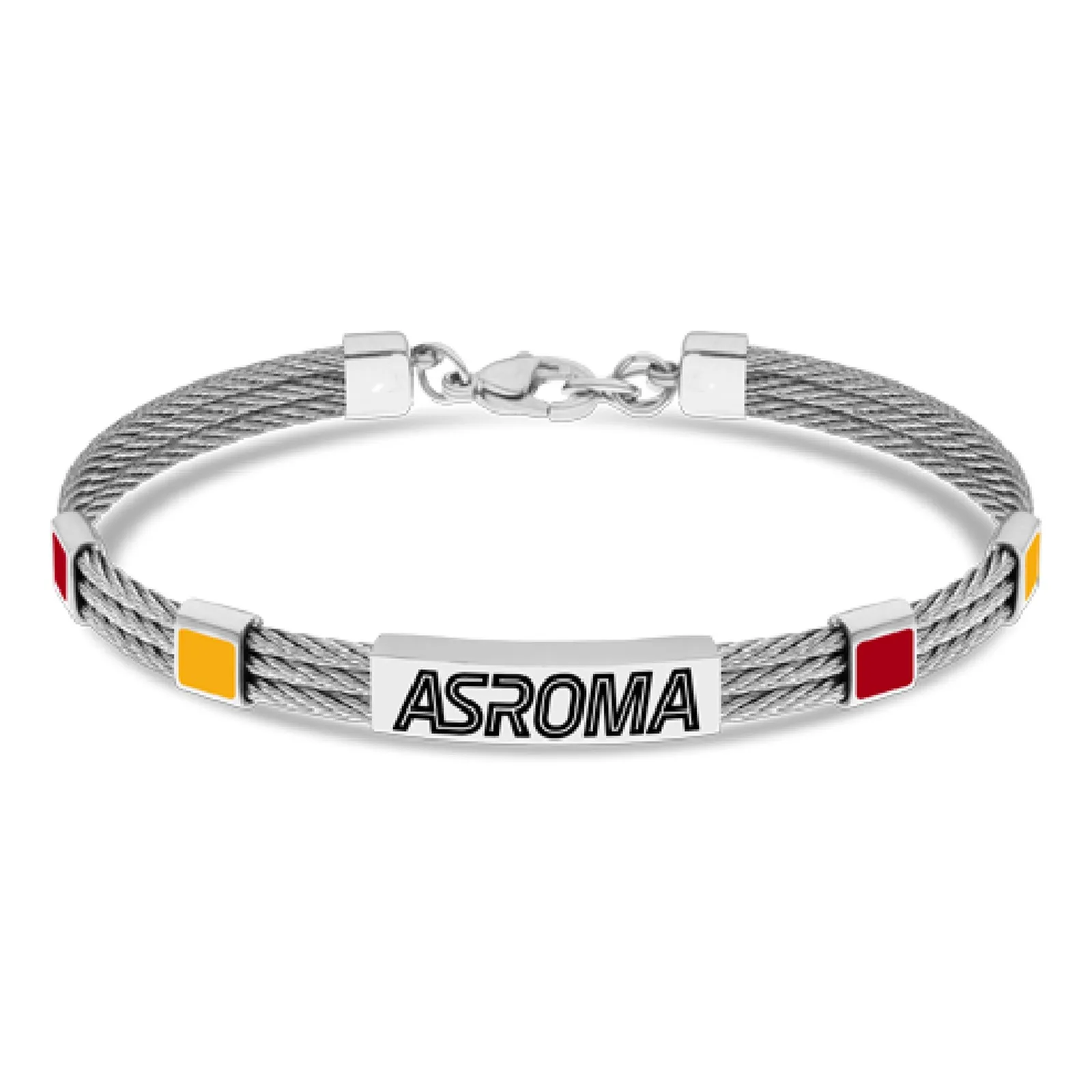 Lowell Bracciale Ufficiale Roma Acciaio 316L B-RB014UAG