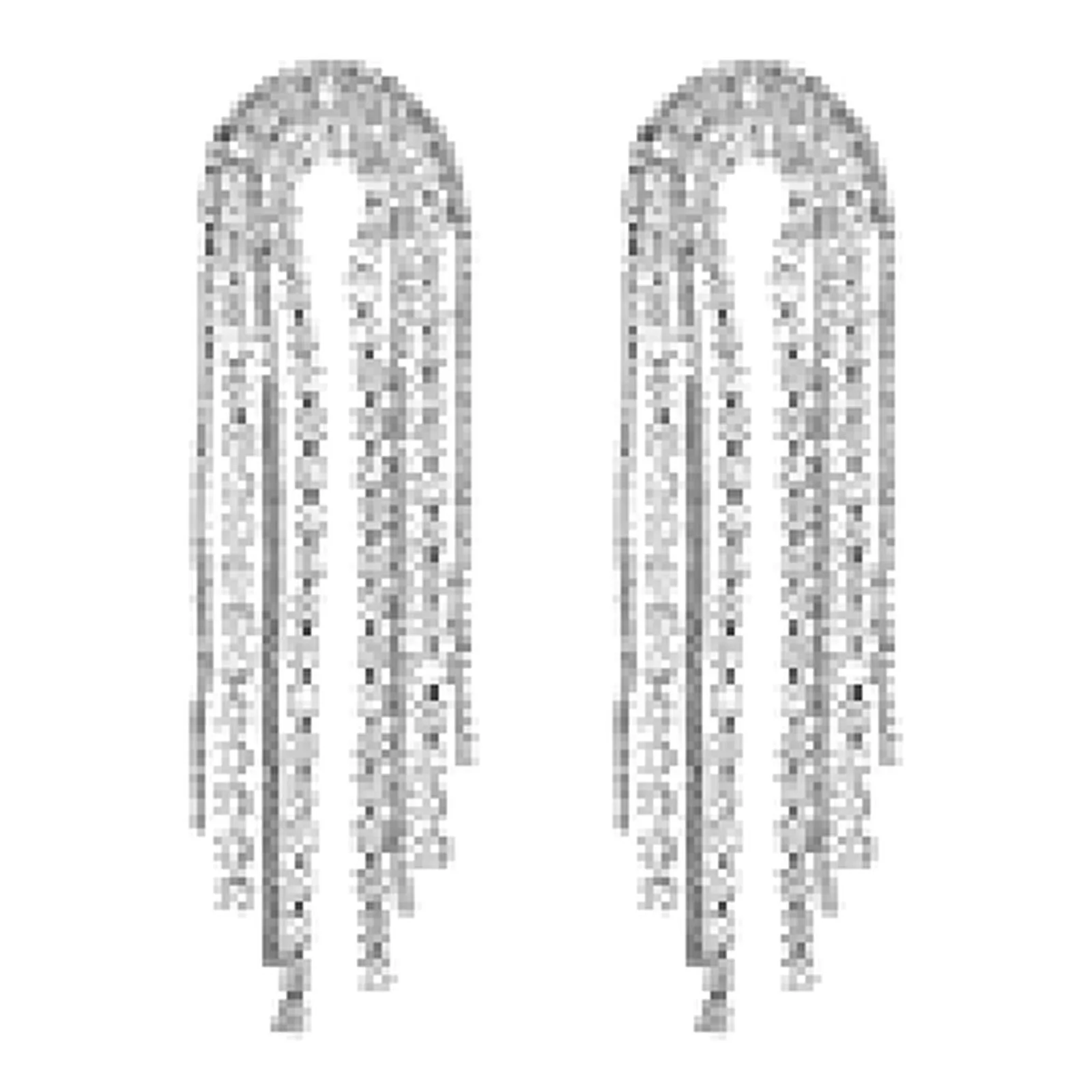 Stroili Romantic Shine Orecchini pendenti in ottone rodiato Metallo 1689004