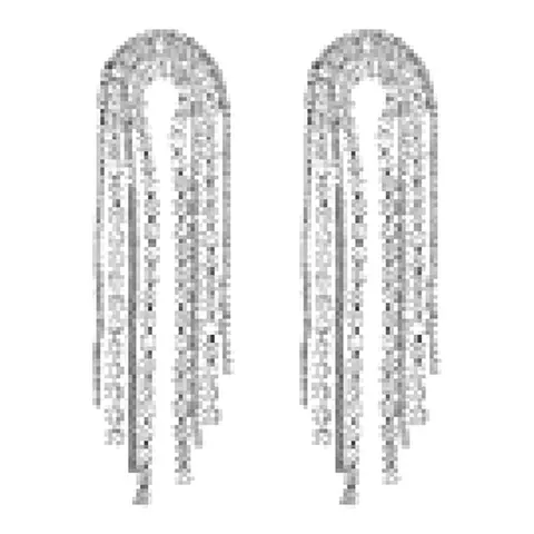 Stroili Romantic Shine Orecchini pendenti in ottone rodiato Metallo 1689004