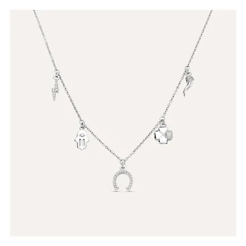 Stroili Silver Moments Collana con cubic zirconia Argento 925 1683944
