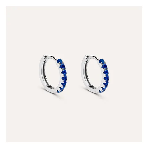 Stroili Silver Rainbow Orecchini a cerchio Argento 925 1682431
