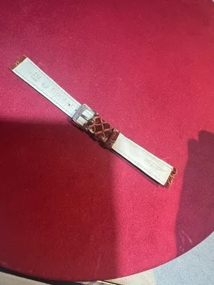 Cinturino per orologio in vera pelle di coccodrillo 16mm - 2606291706