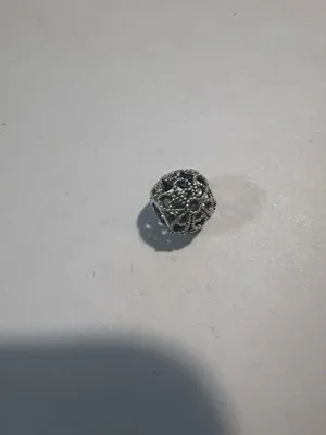 Charm Sfera Traforata in Argento Sterling 925 - LAB22609302258
